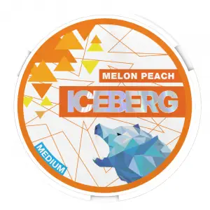 Melon Peach Light Nicotine Pouches by Ice Berg 20mg/g